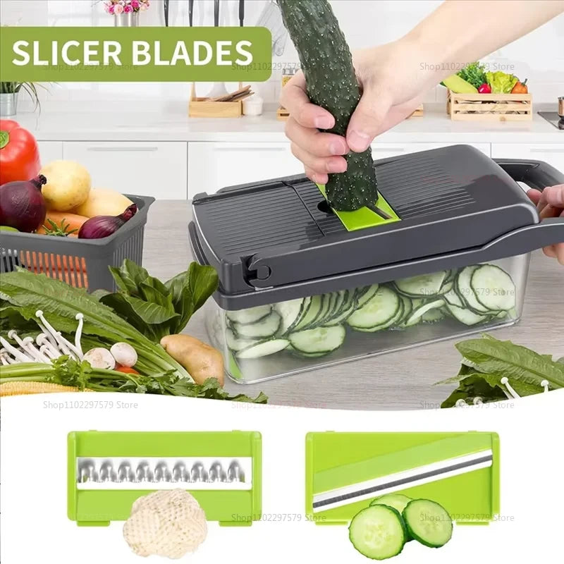 Portable Kitchen Chopper Set