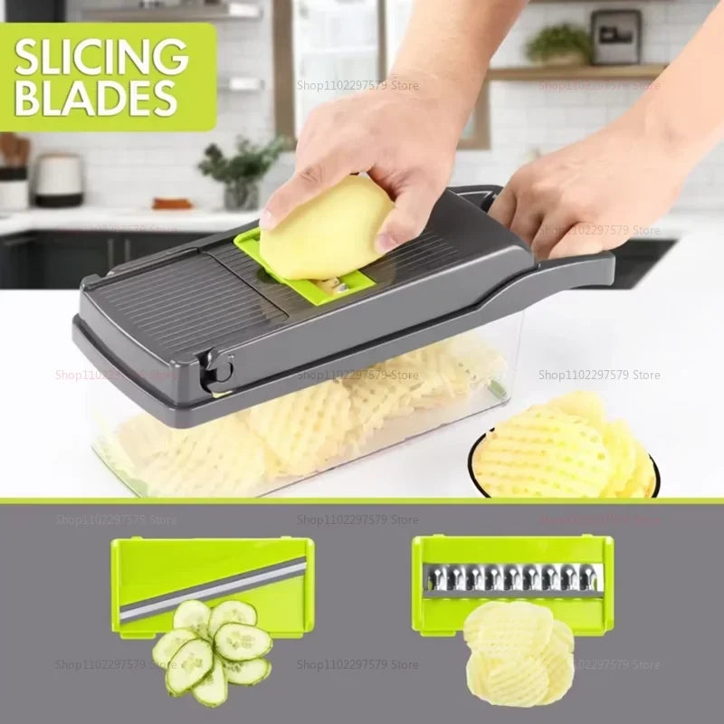 Portable Kitchen Chopper Set