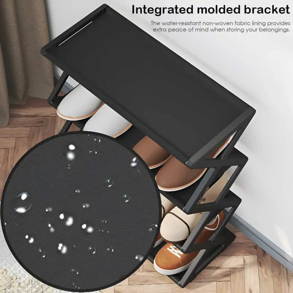 4-Tier X-Type Shoe Rack