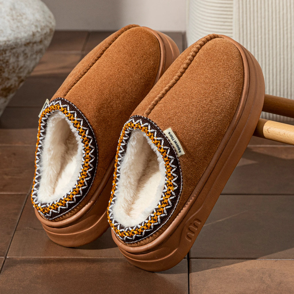 CozyFur Slip-On Boots