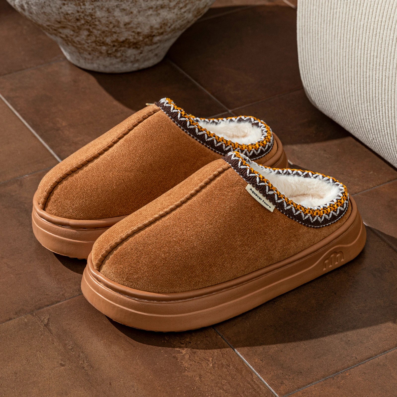 CozyFur Slip-On Boots